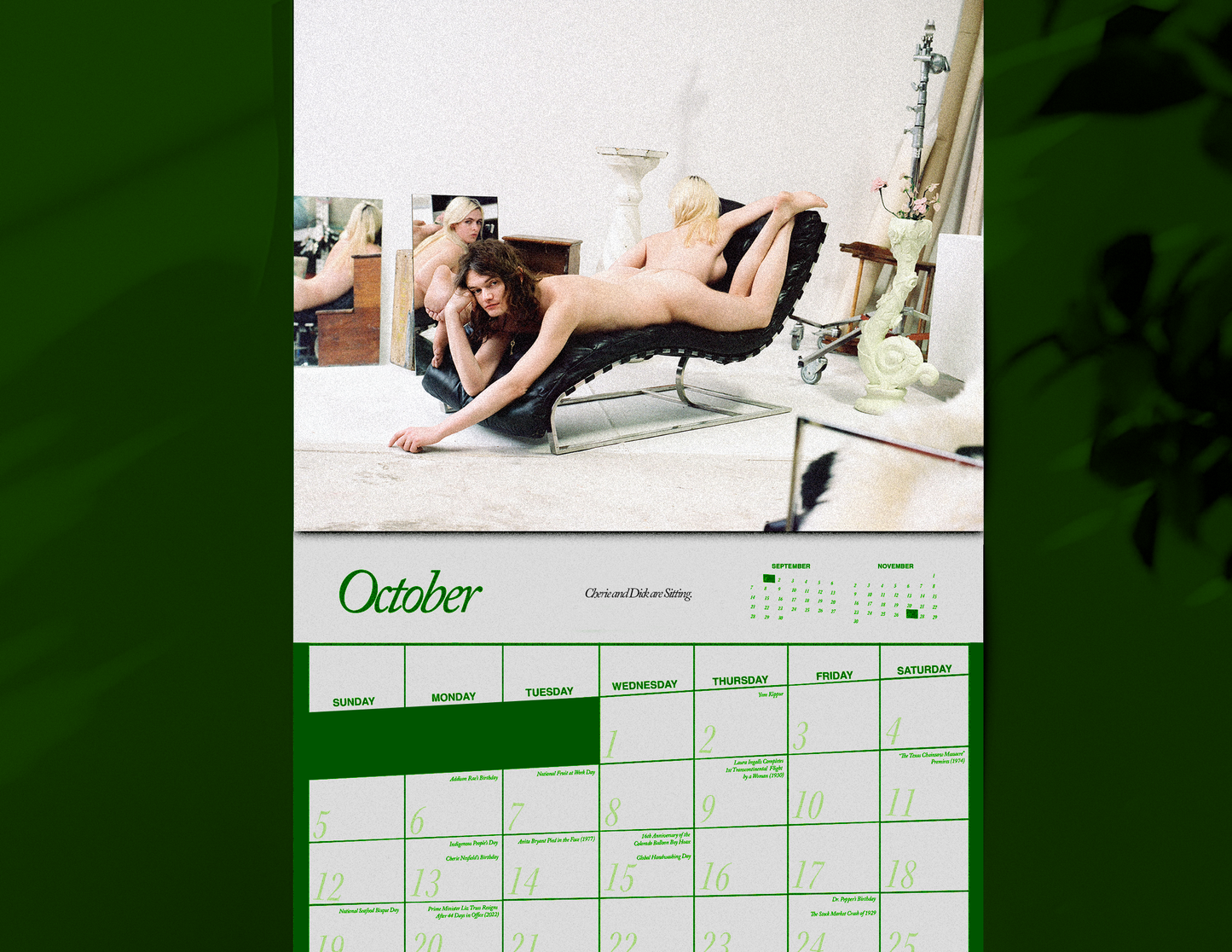 Singers 2026 Wall Calendar