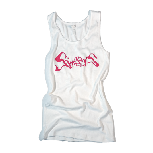 Singers Warped Logo Tank Top